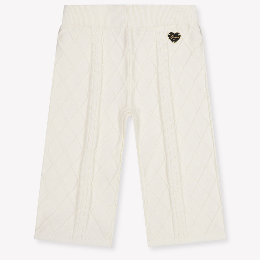 Guess Baby Girls Trouser in Off-White