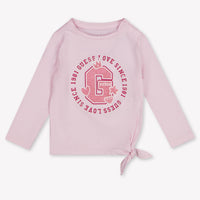 Guess Baby Girls T-Shirt In Light Pink