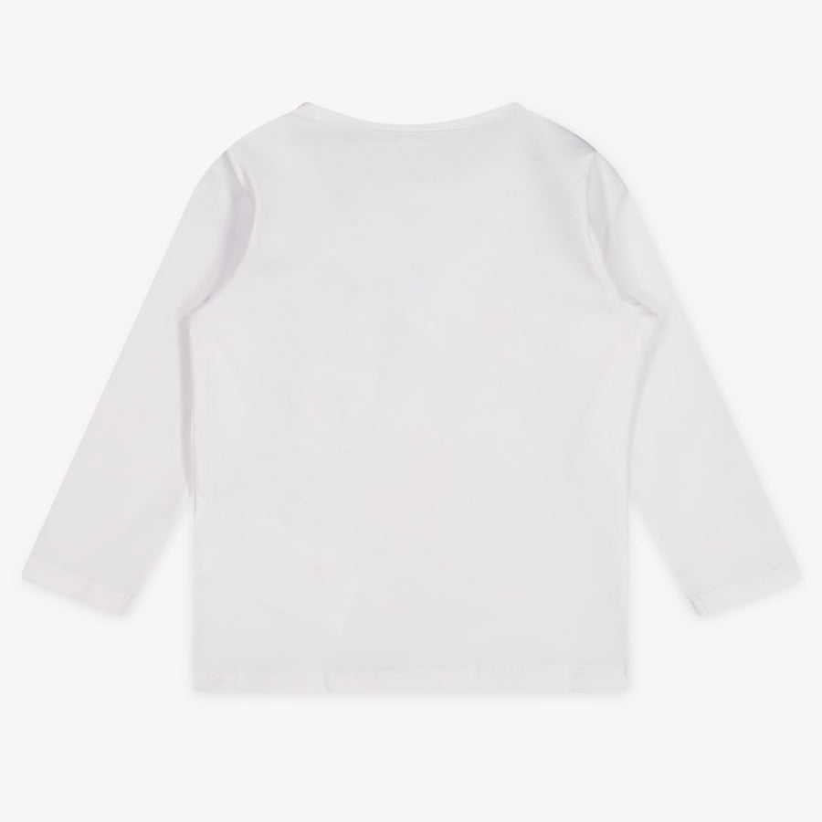 Guess Baby Meisjes T-Shirt In Wit