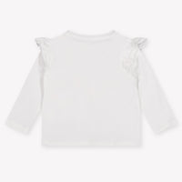 Guess Baby Meisjes T-Shirt In Wit