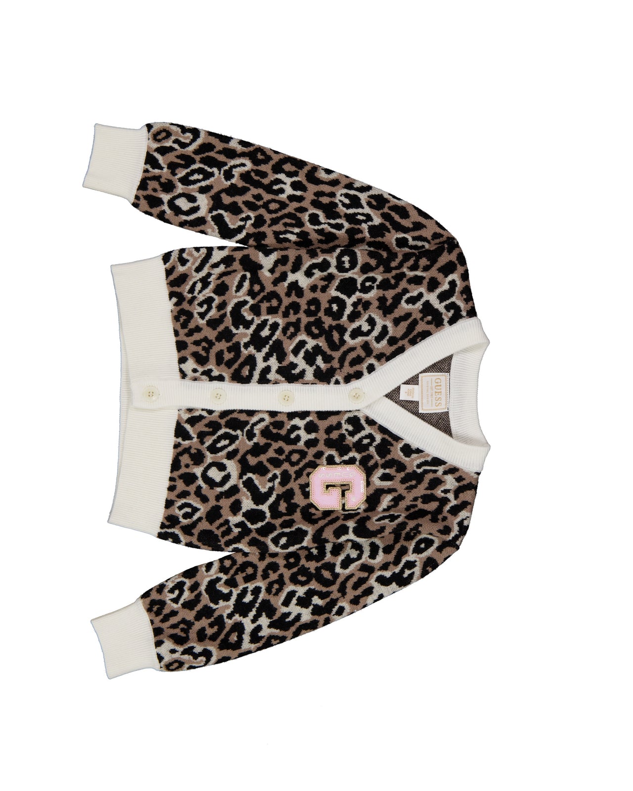 Guess Kids Girls Cardigan In Panther