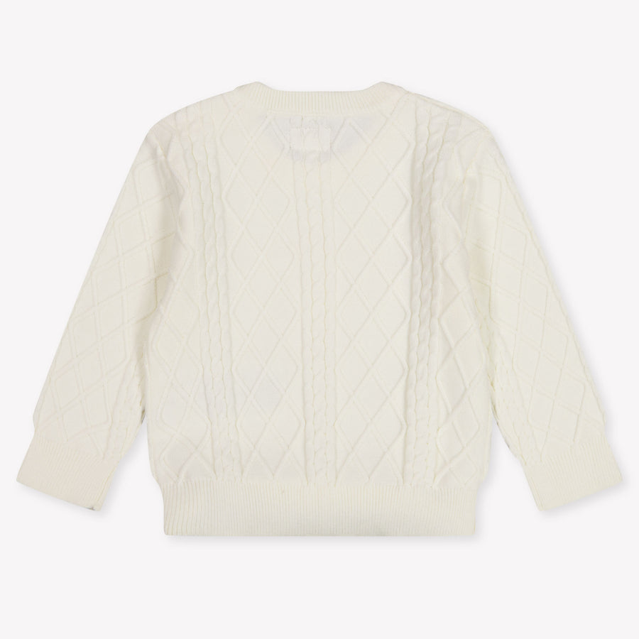 Guess Baby Meisjes Trui In Off White