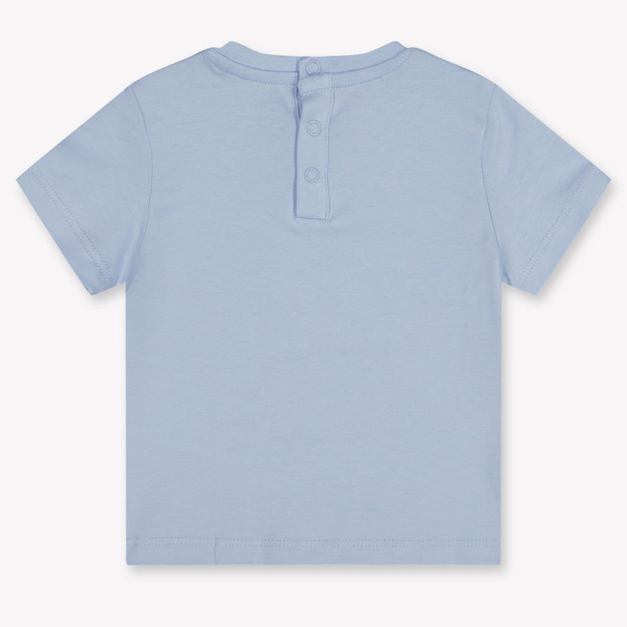 Guess Baby Boys T-Shirt In Light Blue