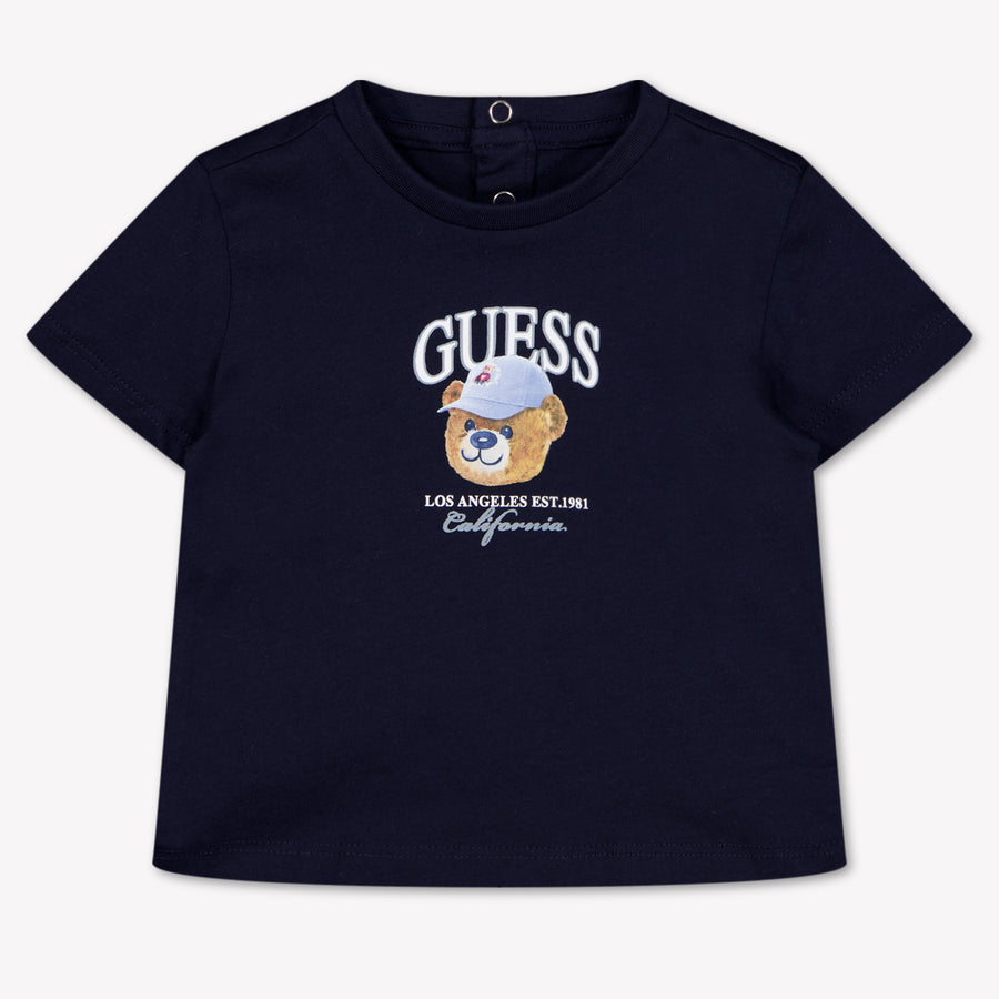 Guess Baby Boys T-Shirt In Navy