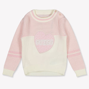 Guess Baby Girls Sweater in Light Pink
