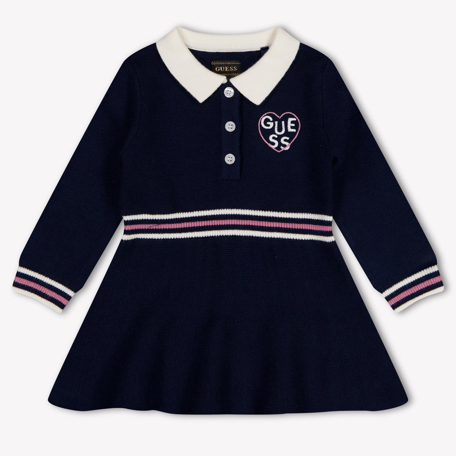 Guess Baby Girls Dress in Navy