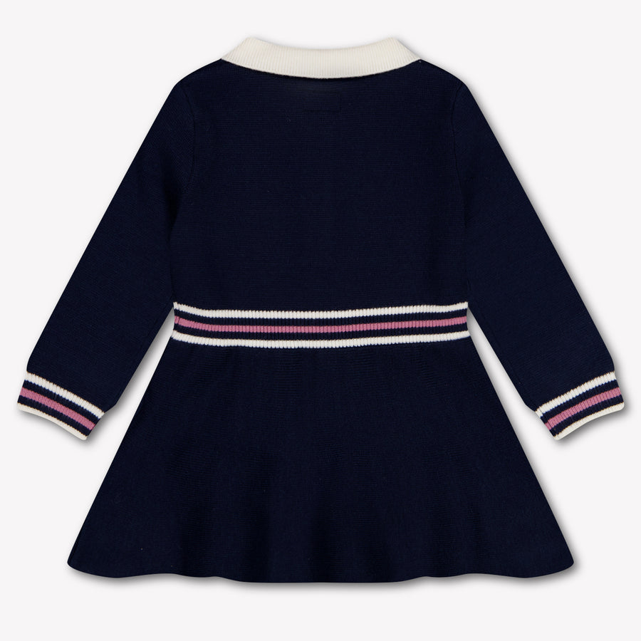 Guess Baby Meisjes Jurk In Navy