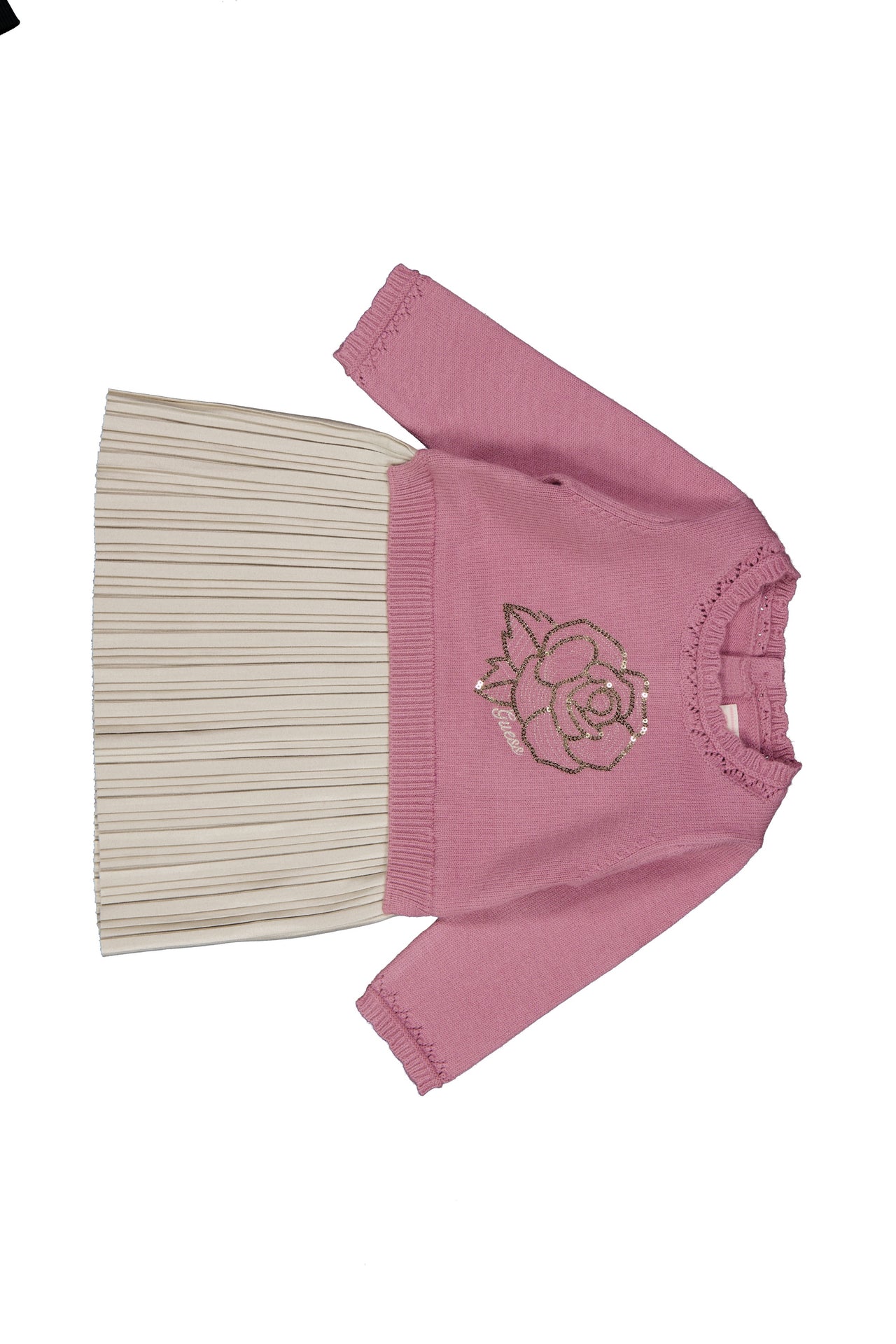 Guess Baby Girls Dress In Pink