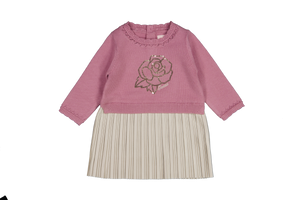 Guess Baby Girls Dress In Pink