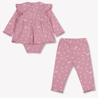 Guess Baby Girls Set In Old Pink