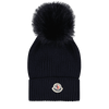 Moncler Kids Girls Hat Navy