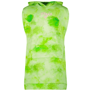 Pinko Kinder Meisjes Jurk Fluor Groen 10Y