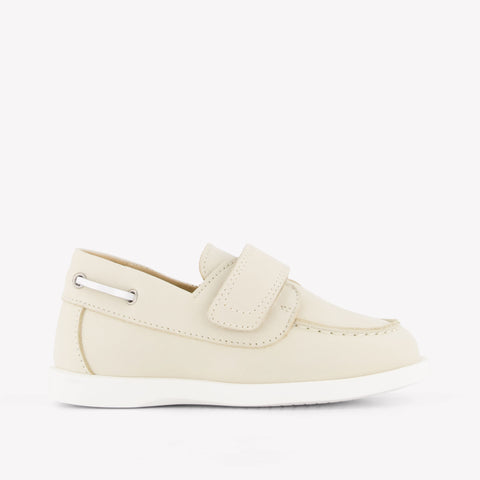 Andrea Montelpare Boys Shoes In Light Beige