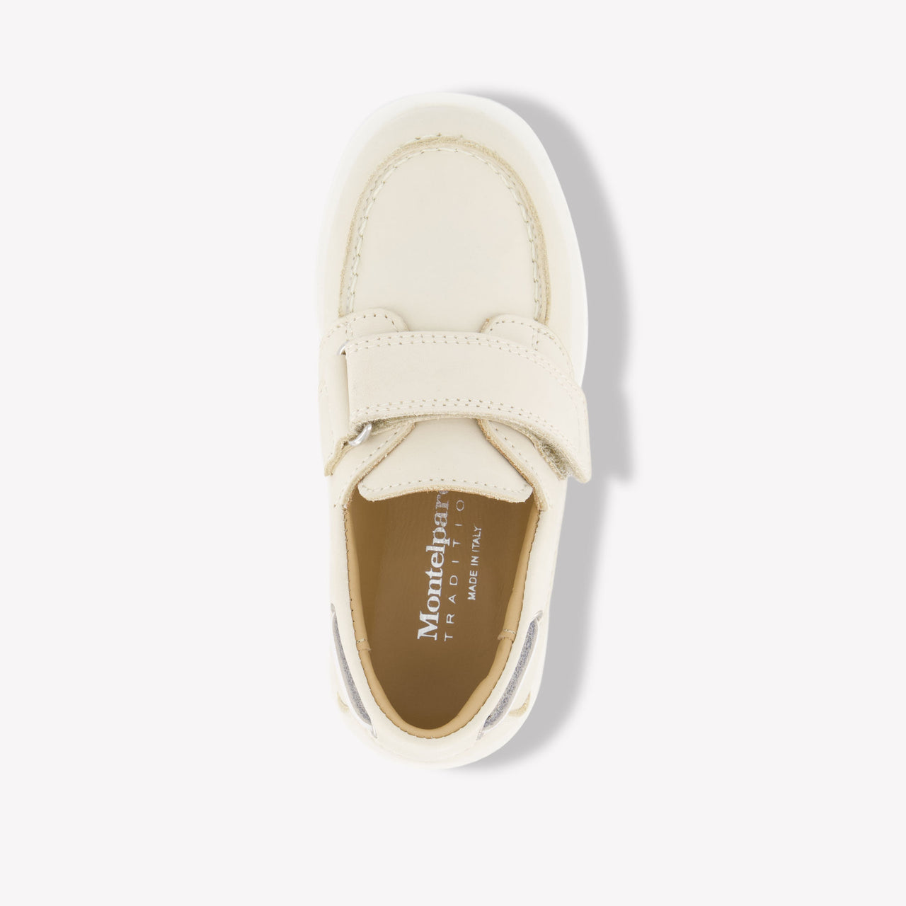 Andrea Montelpare Boys Shoes In Light Beige