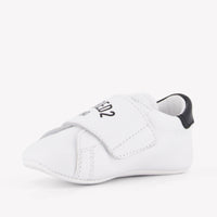 Dsquared2 Baby Unisex Sneakers In Wit