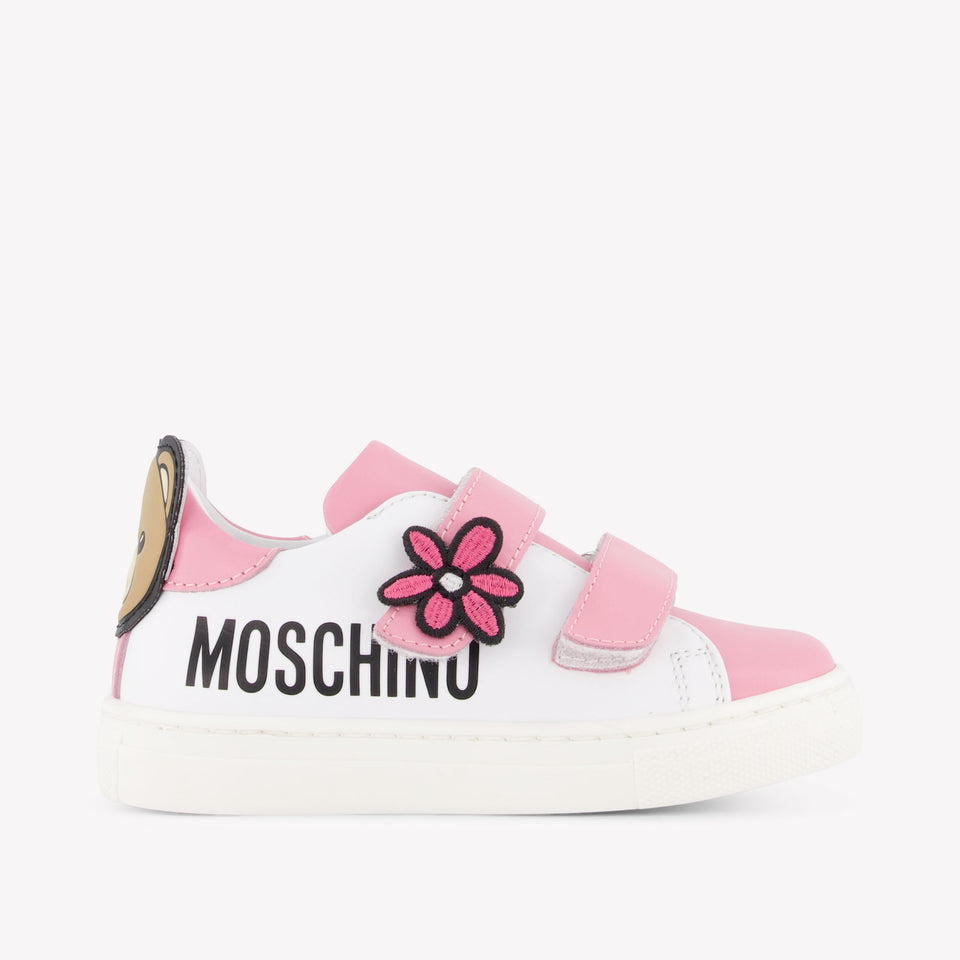 Moschino Meisjes Sneakers In Roze