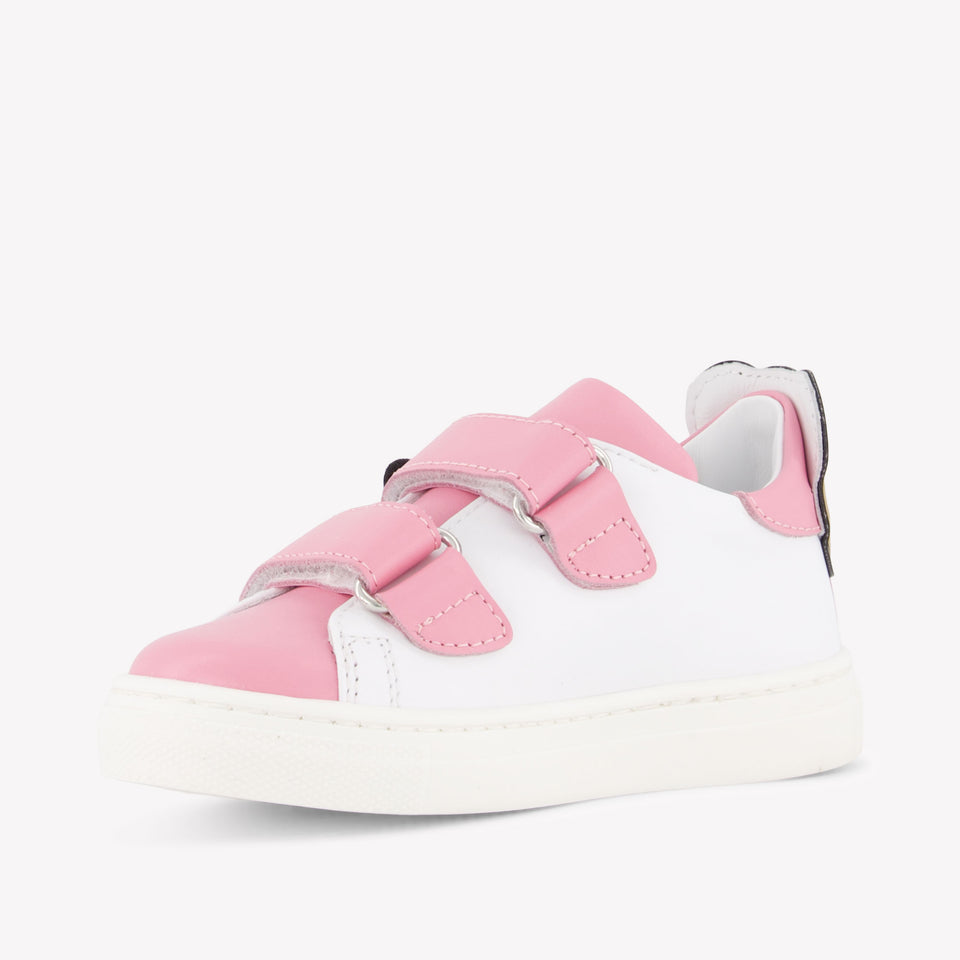 Moschino Meisjes Sneakers In Roze
