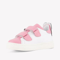 Moschino Girls Sneakers In Pink