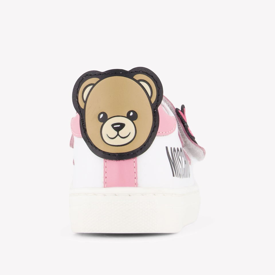 Moschino Meisjes Sneakers In Roze
