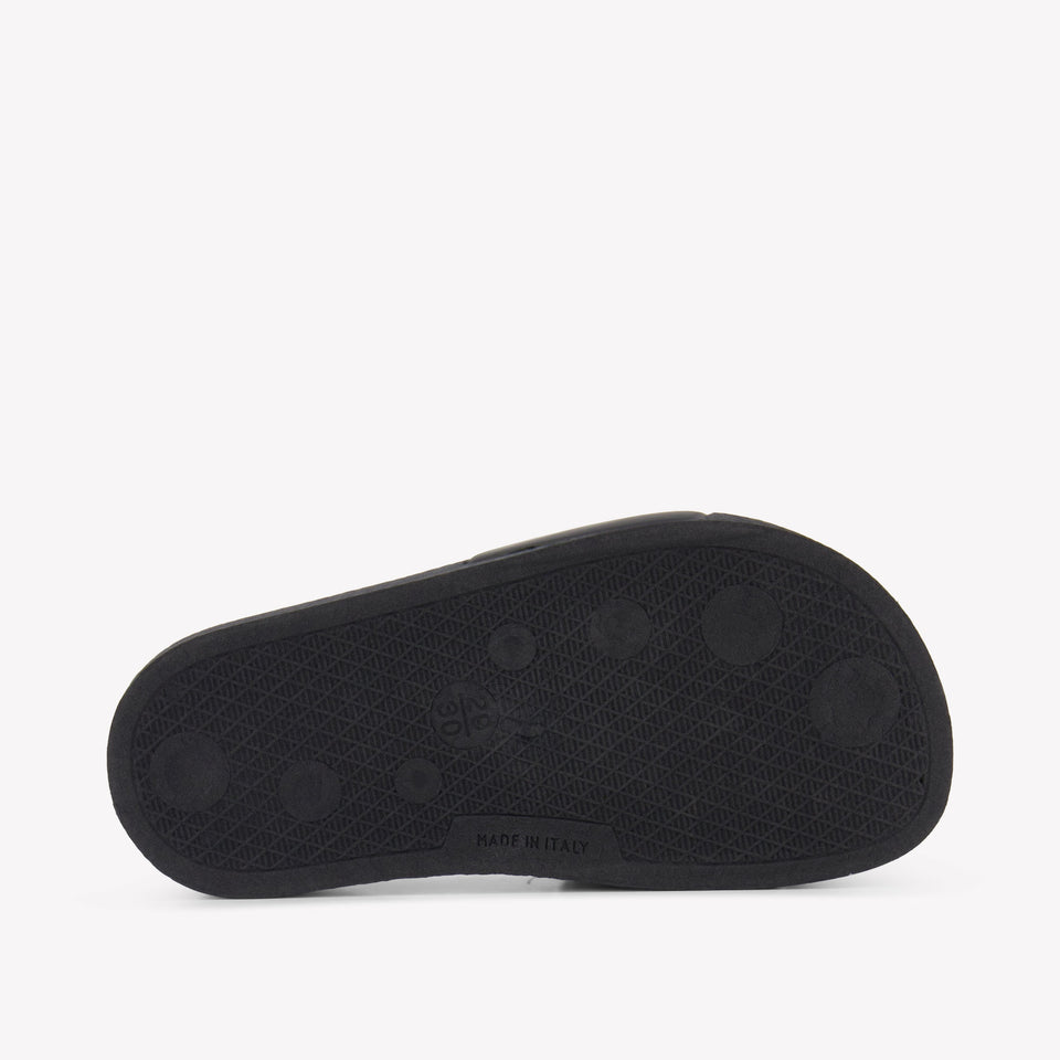 Dsquared2 Jongens Slippers In Zwart
