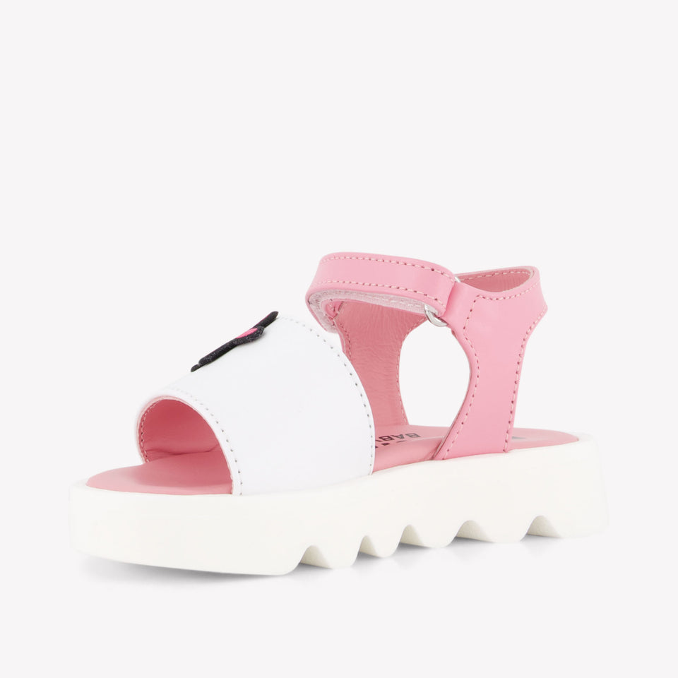 Moschino Meisjes Sandalen In Roze