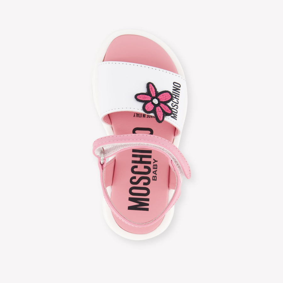 Moschino Meisjes Sandalen In Roze