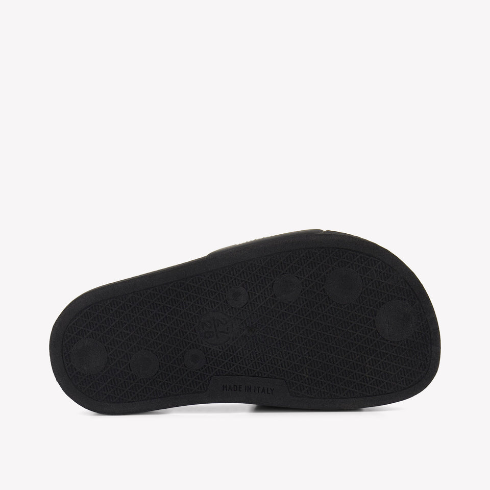 Moschino Unisex Flipflops In Black