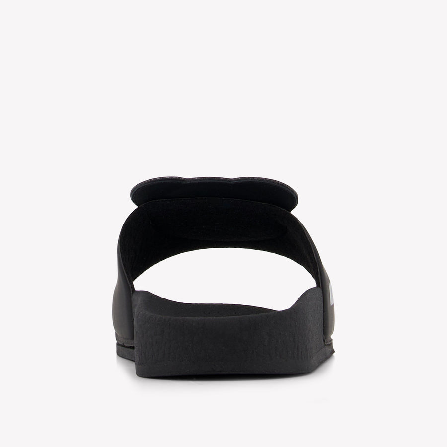 Moschino Unisex Flipflops In Black