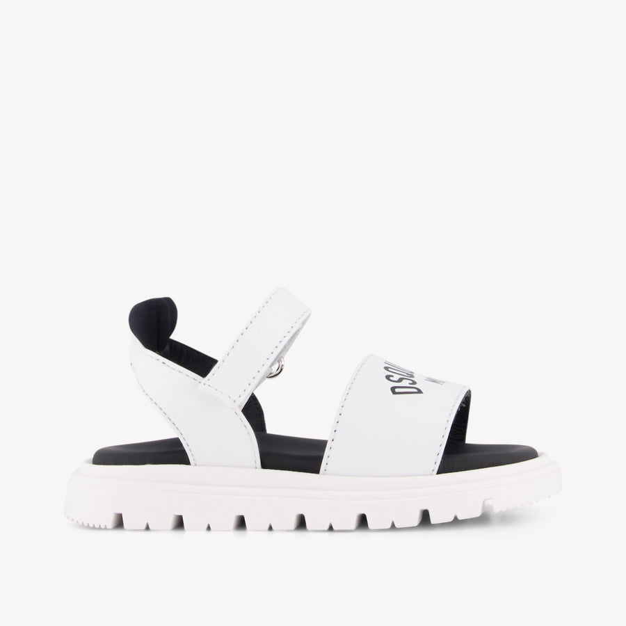 Dsquared2 Unisex Sandalen In Wit