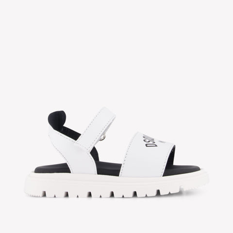 Dsquared2 Unisex Sandals In White