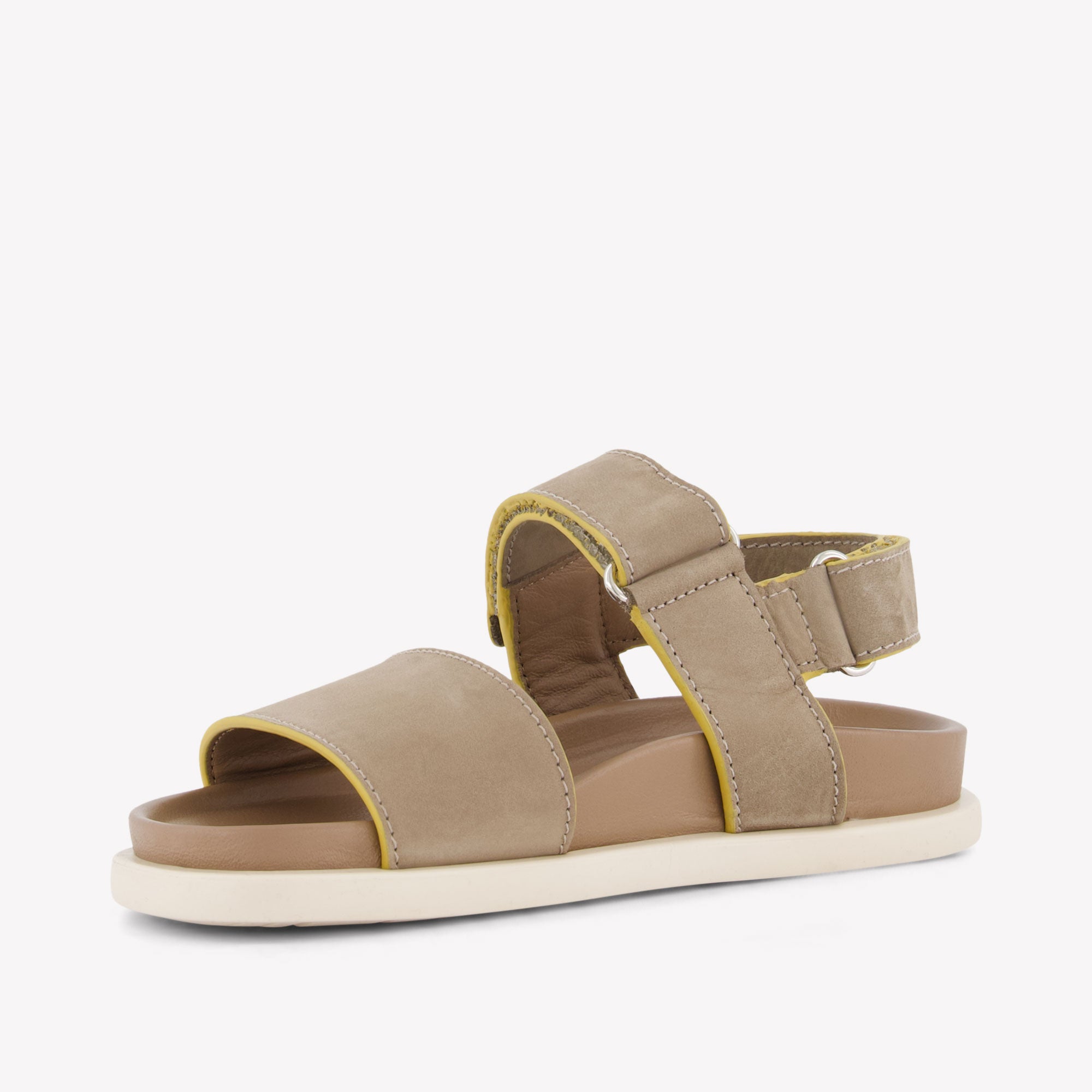 Andrea Montelpare Boys Sandals In Taupe