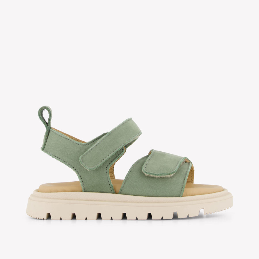 Andrea Montelpare Jongens Sandalen In Olijf Groen