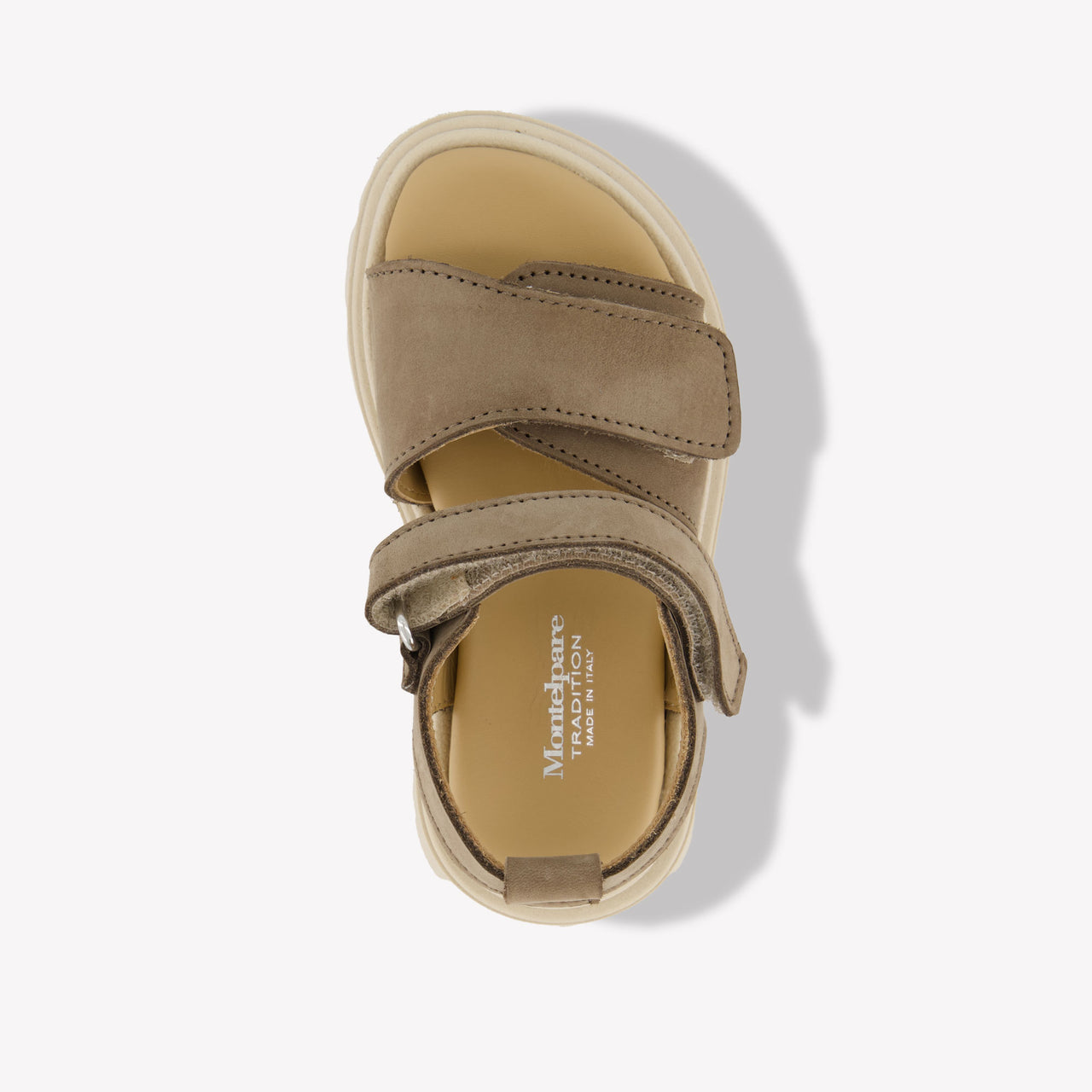 Andrea Montelpare Boys Sandals In Taupe
