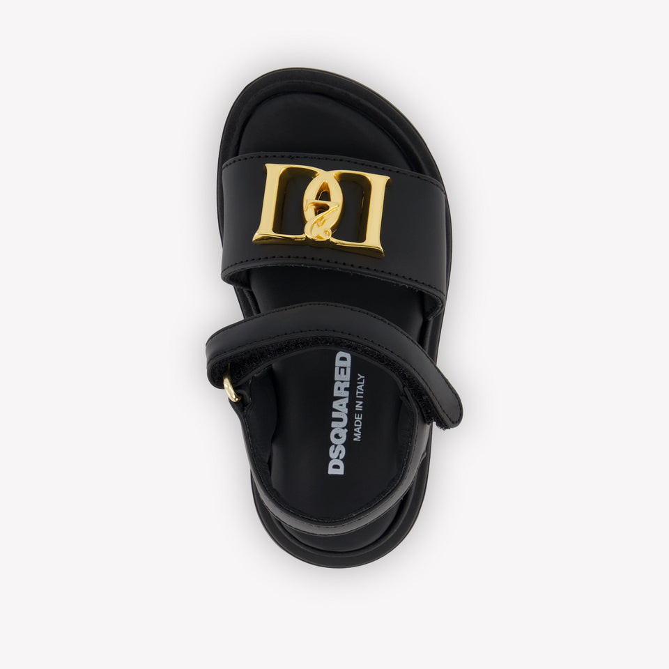 Dsquared2 Meisjes Sandalen In Zwart