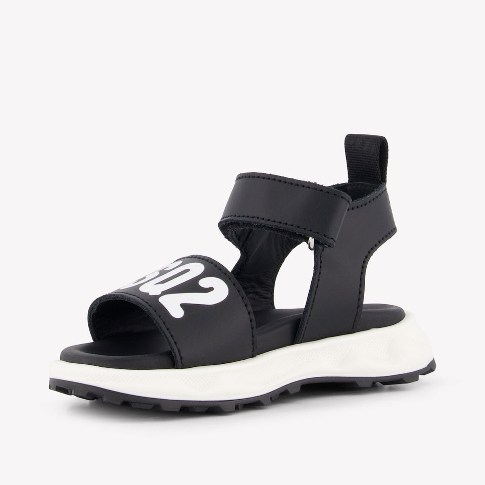 Dsquared2 Girls Sandals In Black