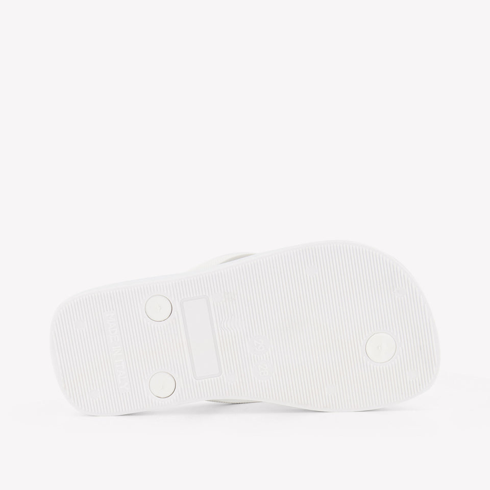 Dsquared2 Jongens Slippers In Wit