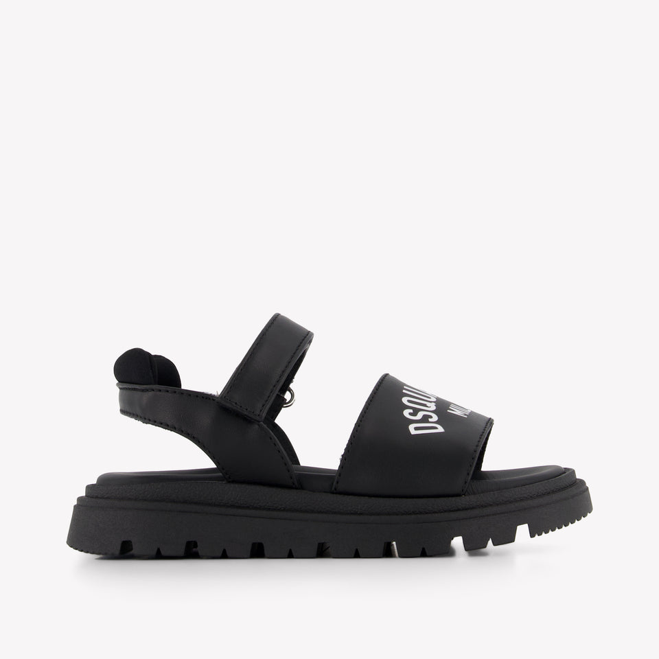Dsquared2 Unisex Sandals In Black