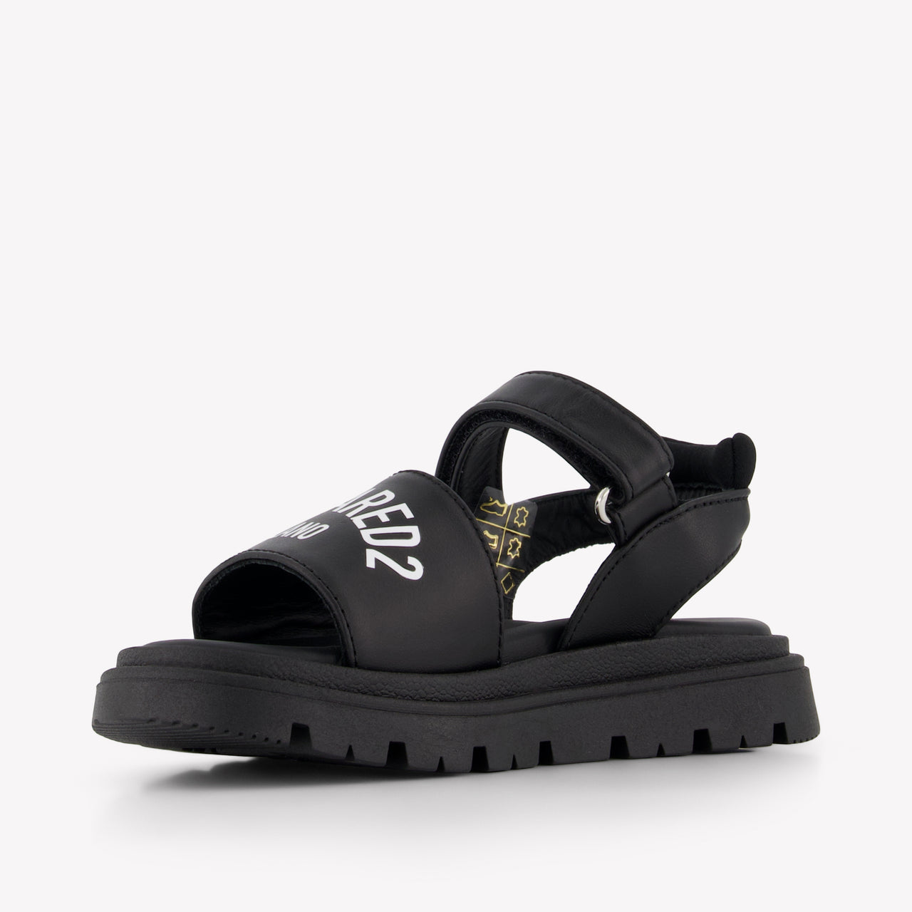 Dsquared2 Unisex Sandalen In Zwart