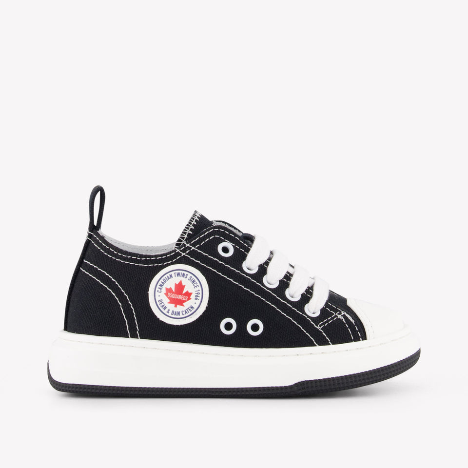Dsquared2 Unisex Sneakers In Zwart