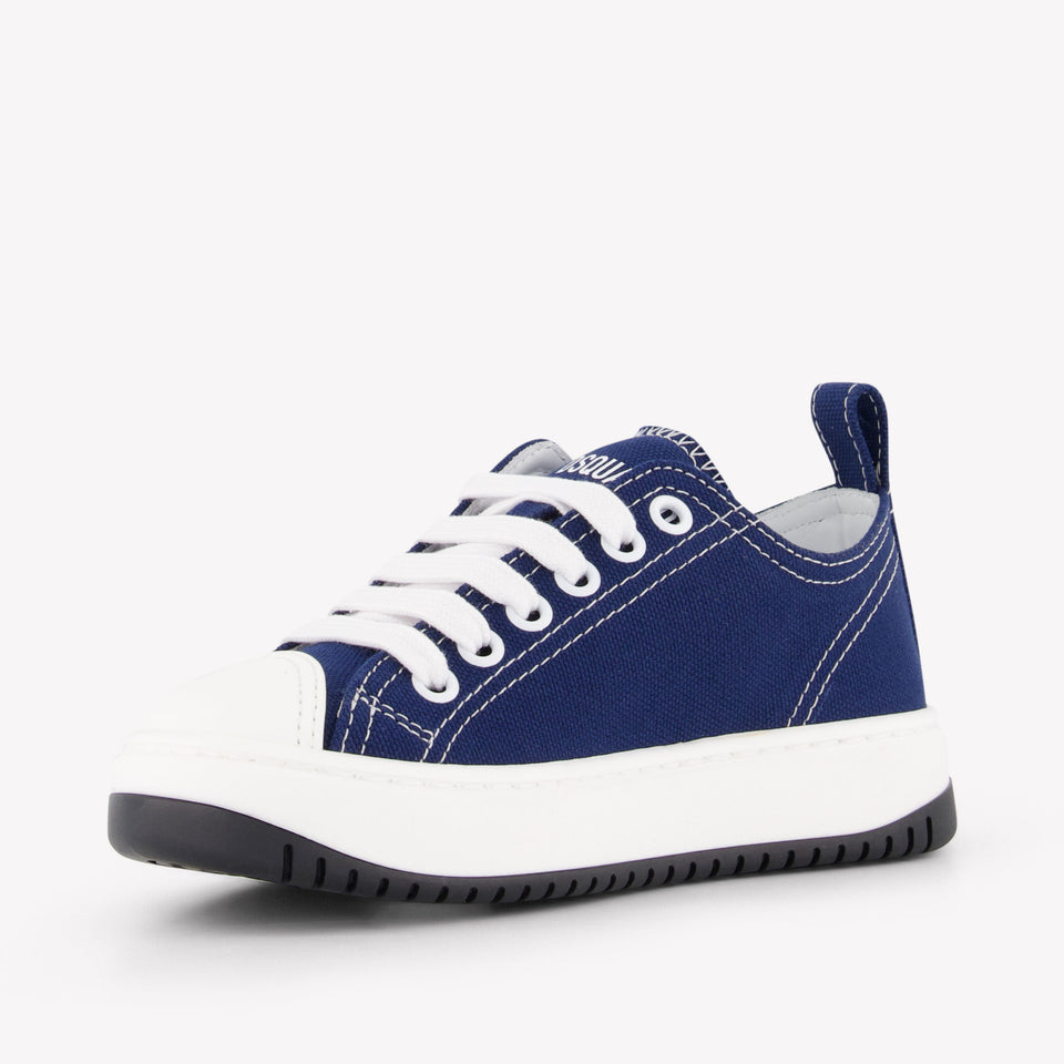 Dsquared2 Unisex Sneakers In Navy