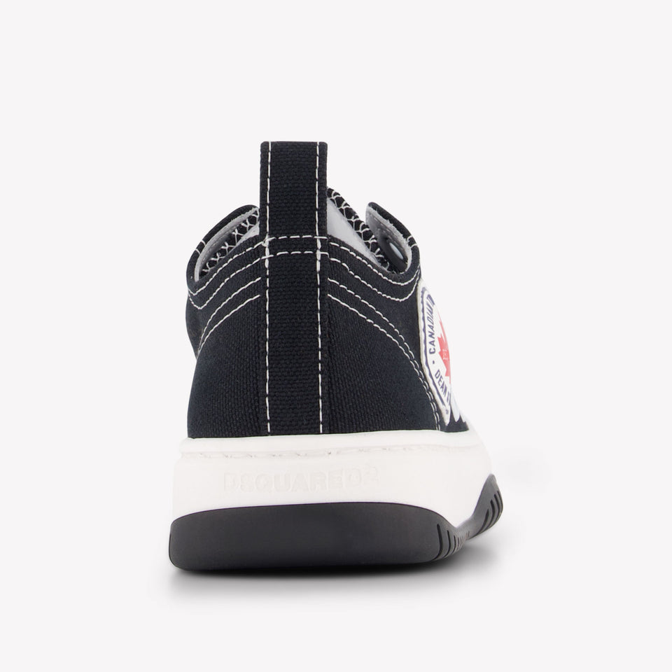 Dsquared2 Unisex Sneakers In Zwart