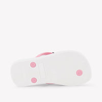 Moschino Girls Flipflops In Pink