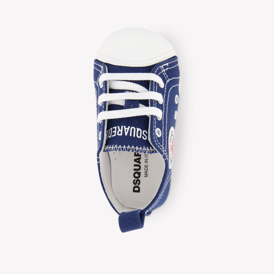 Dsquared2 Baby Unisex Sneakers In Blauw
