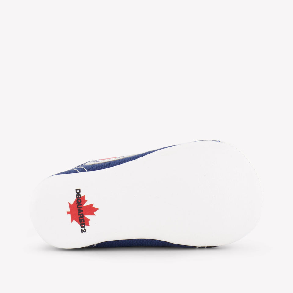 Dsquared2 Baby Unisex Sneakers In Blauw