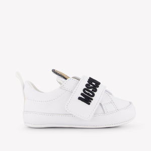 Moschino Baby Jongens Sneakers In Wit