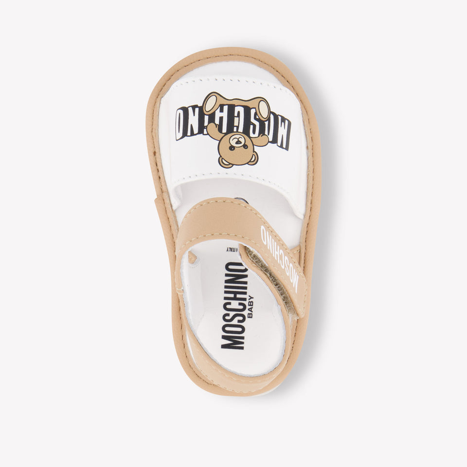 Moschino Baby Jongens Sandalen in Beige