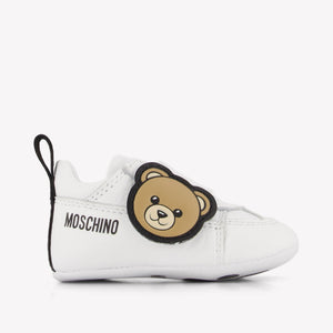 Moschino Baby Unisex Sneakers In Wit