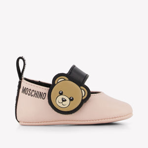 Moschino Baby Meisjes Sneakers In Licht Roze