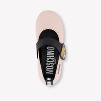 Moschino Girls Shoes In Light Pink