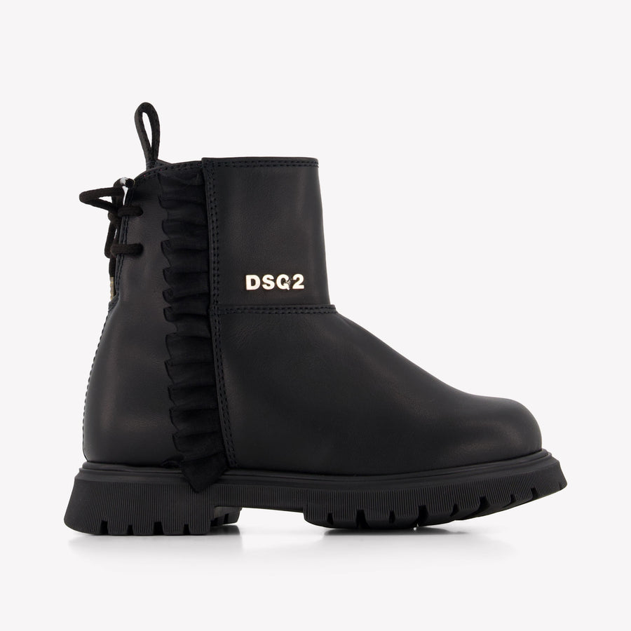 Dsquared2 Girls Boots in Black